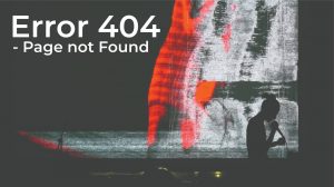 Error 404 – Page not Found